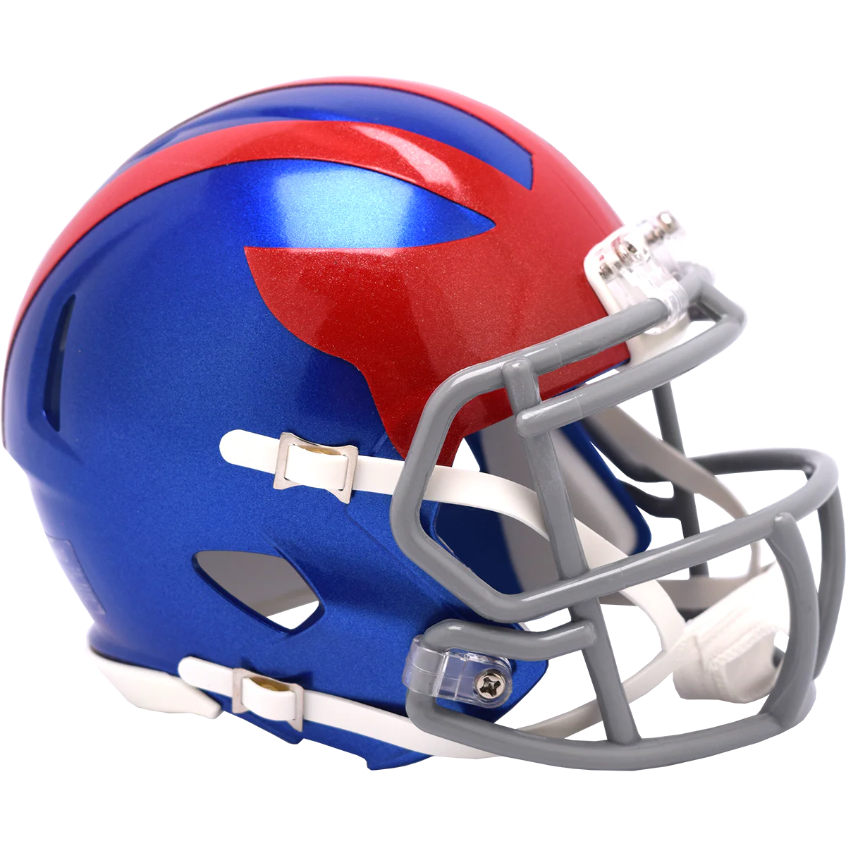 New York Giants NFL Riddell 2024 Speed Blue/Red Alternate Mini Football Helmet