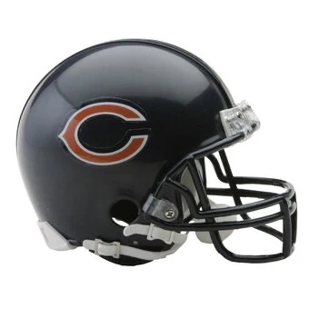 Chicago Bears NFL Riddell Mini VSR4 Alternate Football Helmet