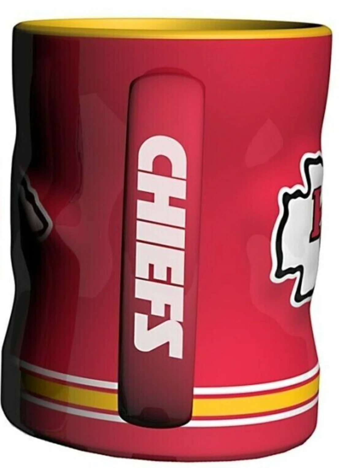 NFL Kansas City Chiefs 14oz. Sculpted Relief Mug - Image 2