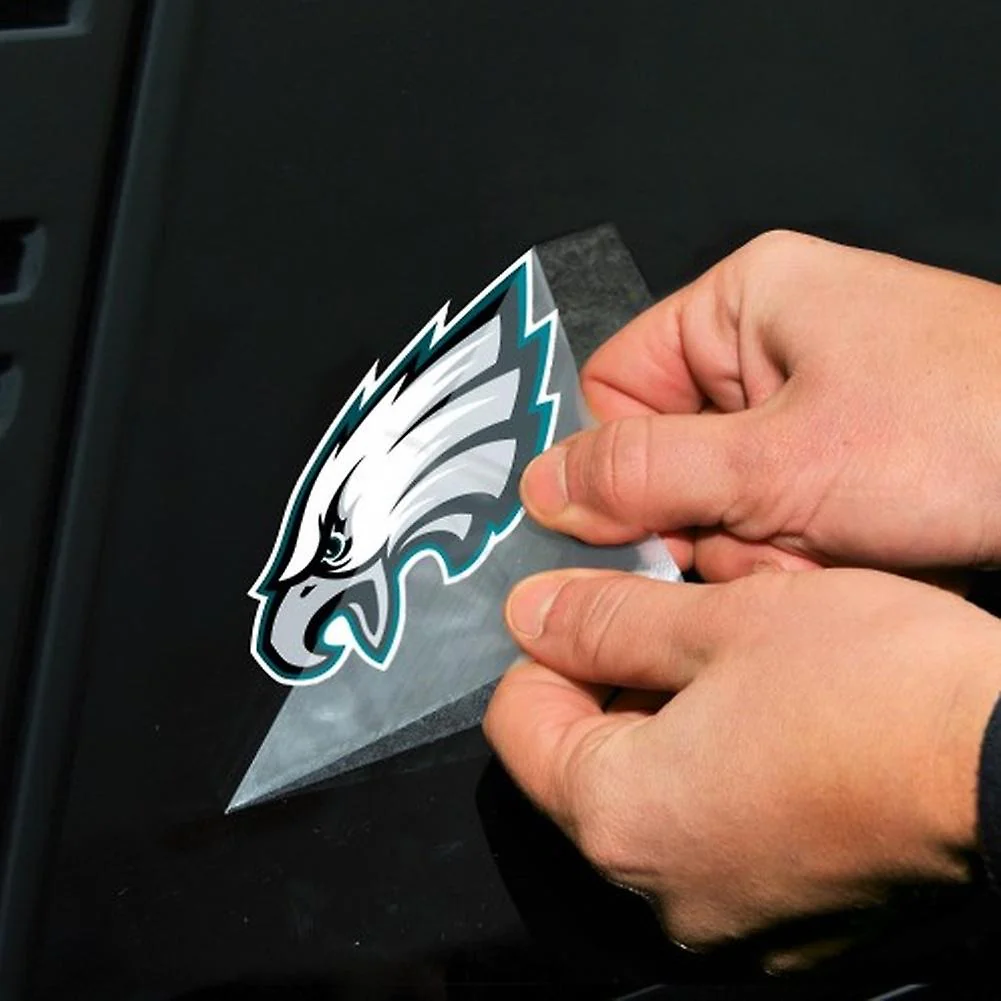 Philadelphia Eagles 8X8 NFL Wincraft Decal - Image 2