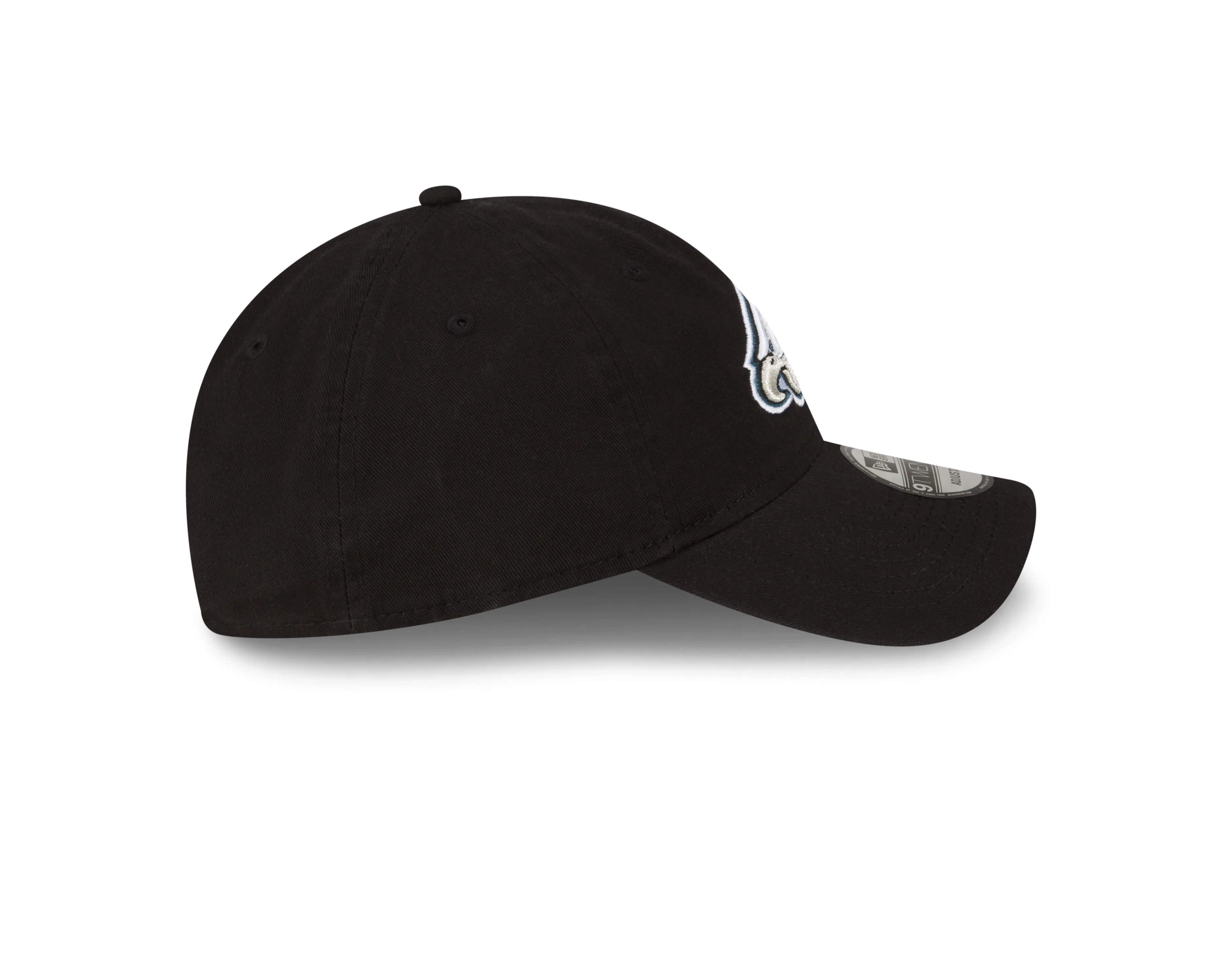 Philadelphia Eagles New Era 9Twenty Classic Adjustable Hat - Black - Image 4