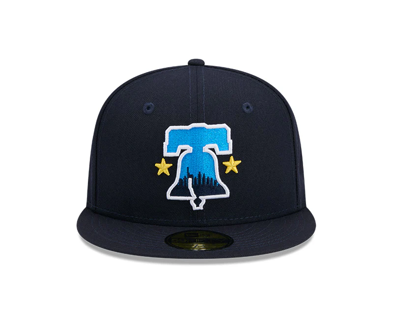 Philadelphia Phillies New Era Mint 2024 City Connect Authentic Collection On-Field 59FIFTY Fitted Hat - Image 2