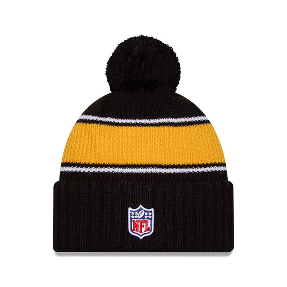 Pittsburgh Steelers New Era 2024 Sideline Sport Cuffed Knit Toque - Image 2