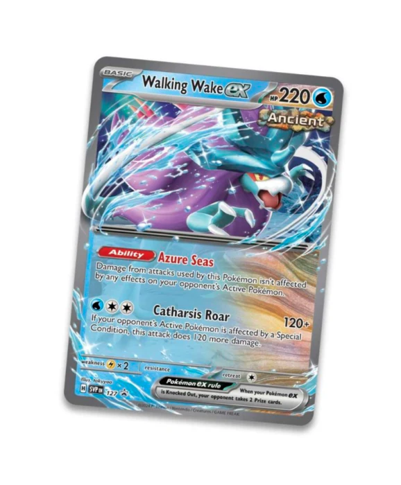 Pokémon TCG: Paradox Clash Tin (Walking Wake ex) - Image 3
