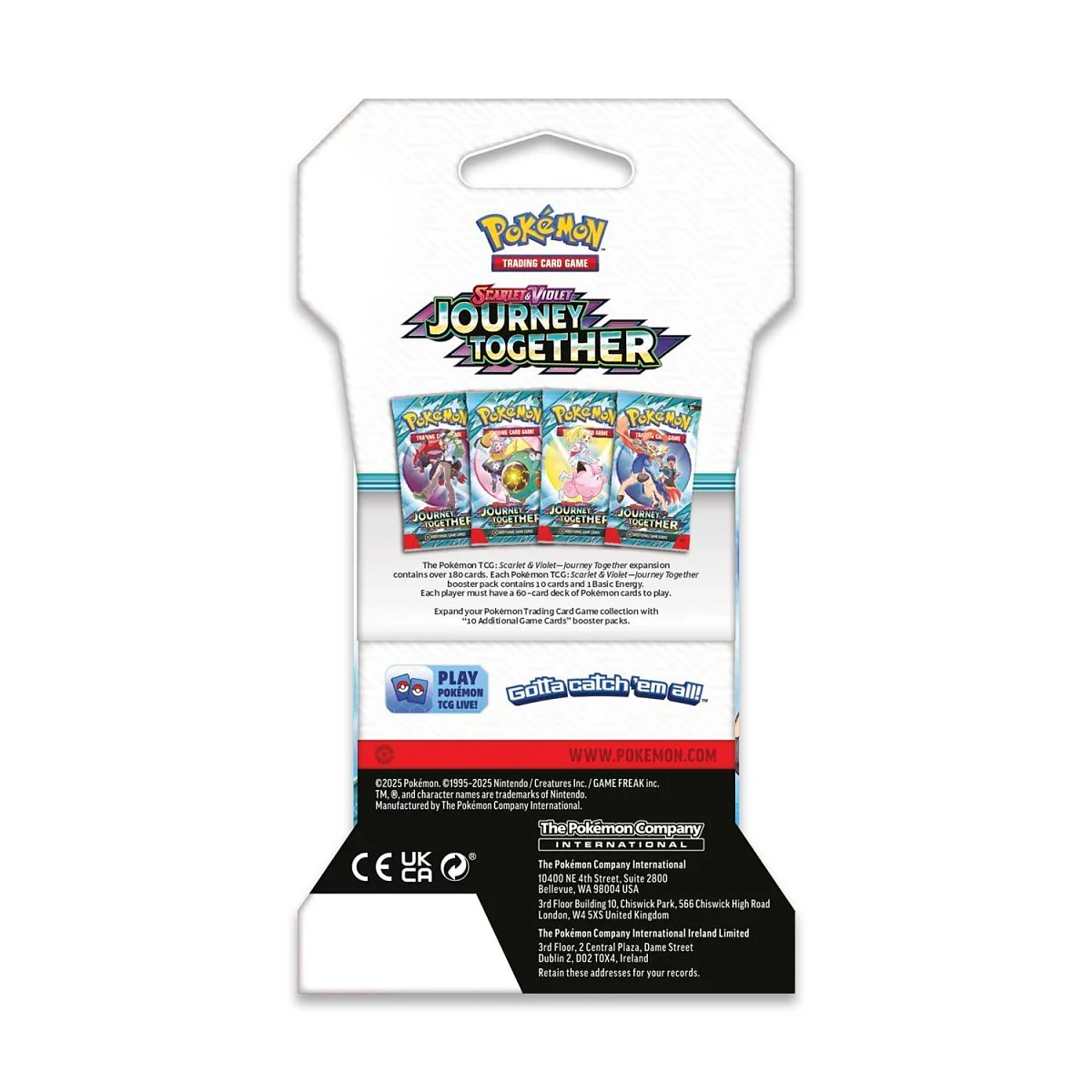 Pokémon TCG: Scarlet & Violet-Journey Together Sleeved Booster Pack (10 Cards) - Image 6