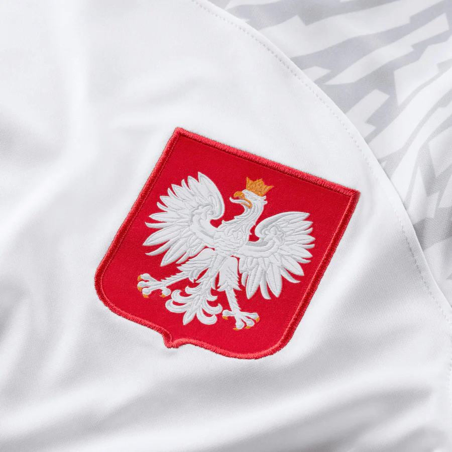 Poland National Team World Cup Nike 2022-23  White Home Replica Stadium Jersey - Image 4