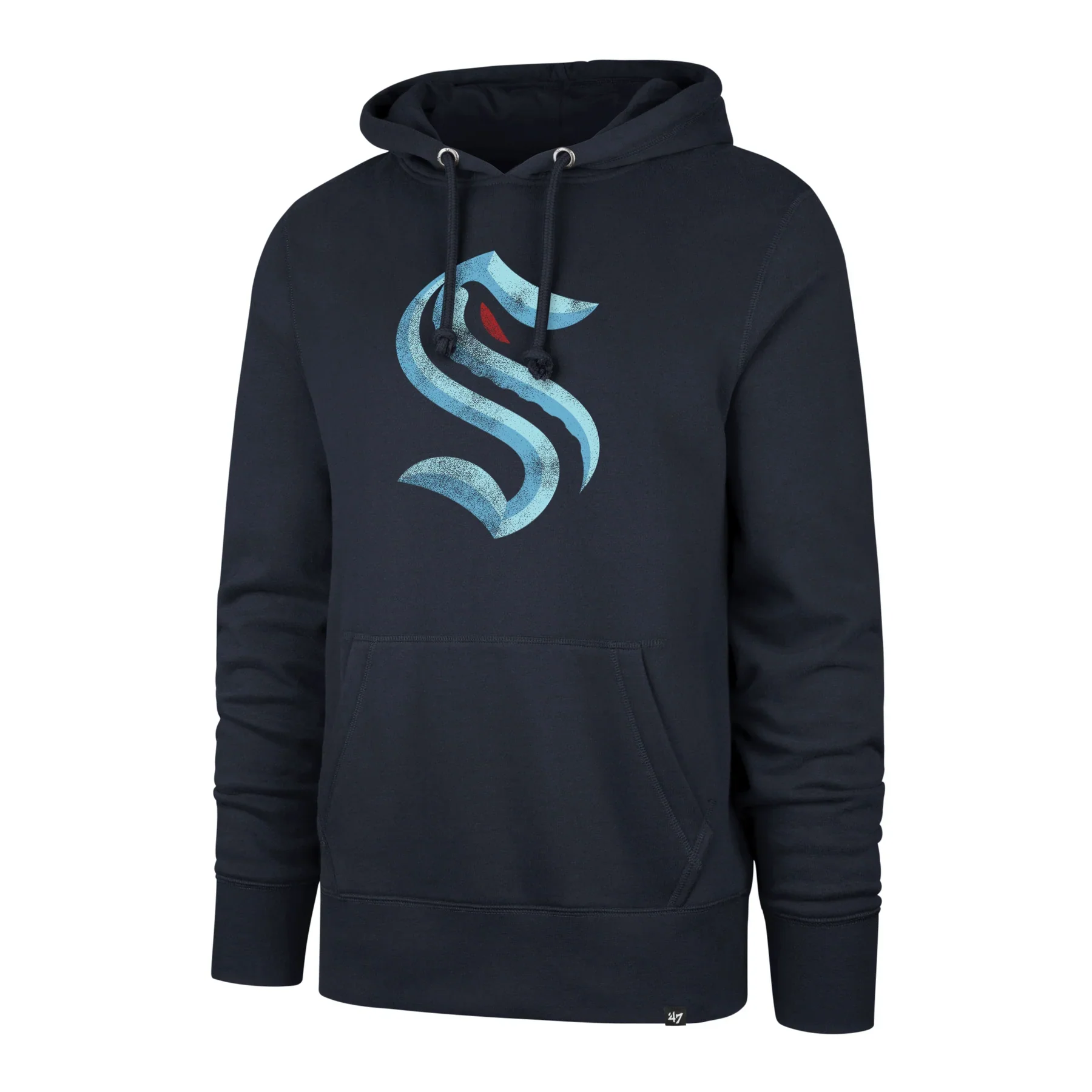 Seattle Kraken 47 Brand Imprint Black Hoodie
