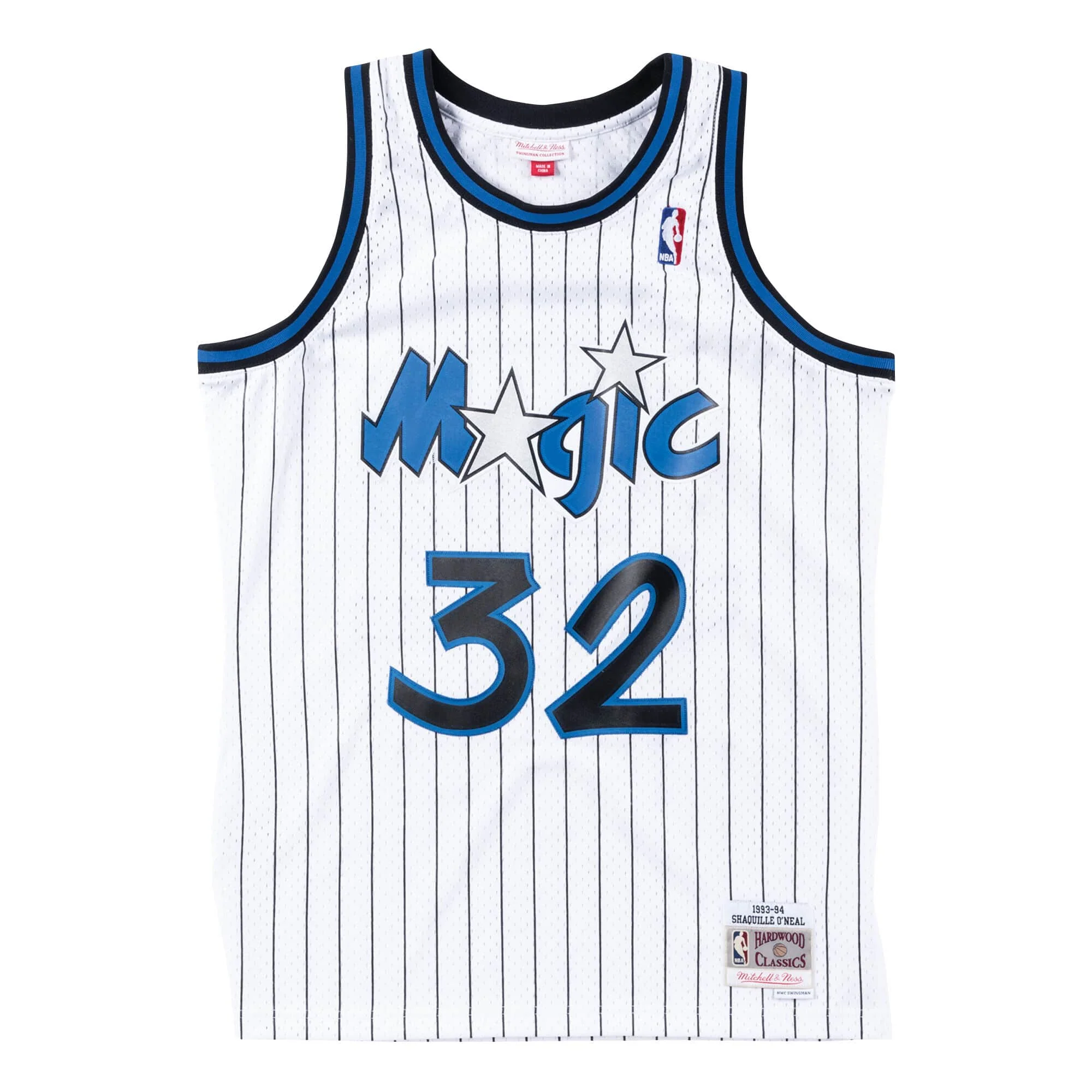 Shaquille O'Neal #32 Orlando Magic Mitchell & Ness 1993-94 Hardwood Classic Swingman Jersey - Image 2