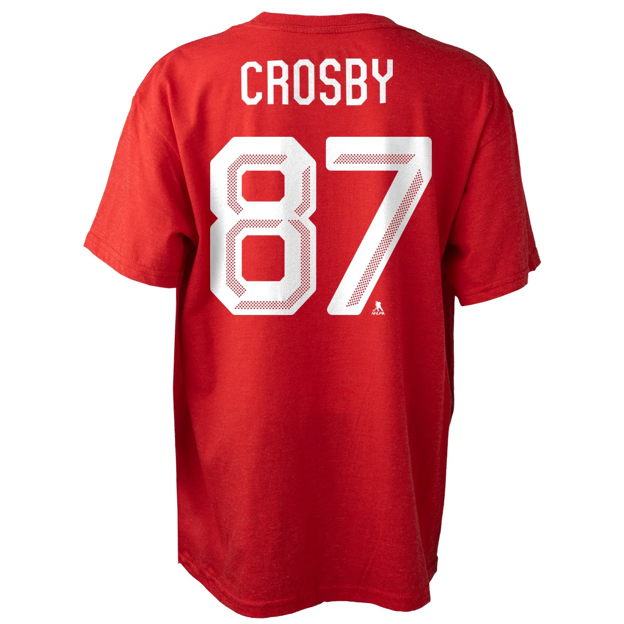 Sidney Crosby #87 Team Canada Hockey Bauer 2026 Winter Olympics Player Name & Number T-Shirt – Red