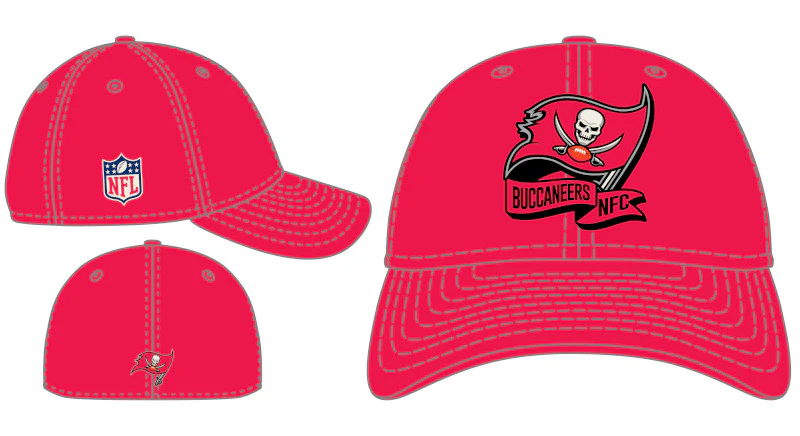 Tampa Bay Buccaneers 2022 Sideline 39THIRTY Coaches Flex Hat - Image 7