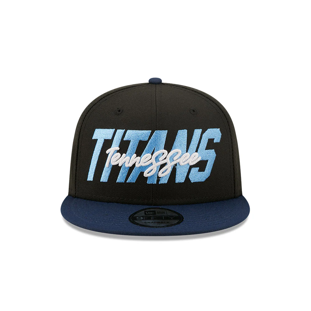 Tennessee Titans New Era 2022 Draft 9Fifty Snapback Hat - Image 2