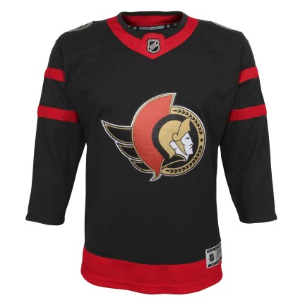 Toddler Ottawa Senators Home Replica Jersey - Black - Image 2