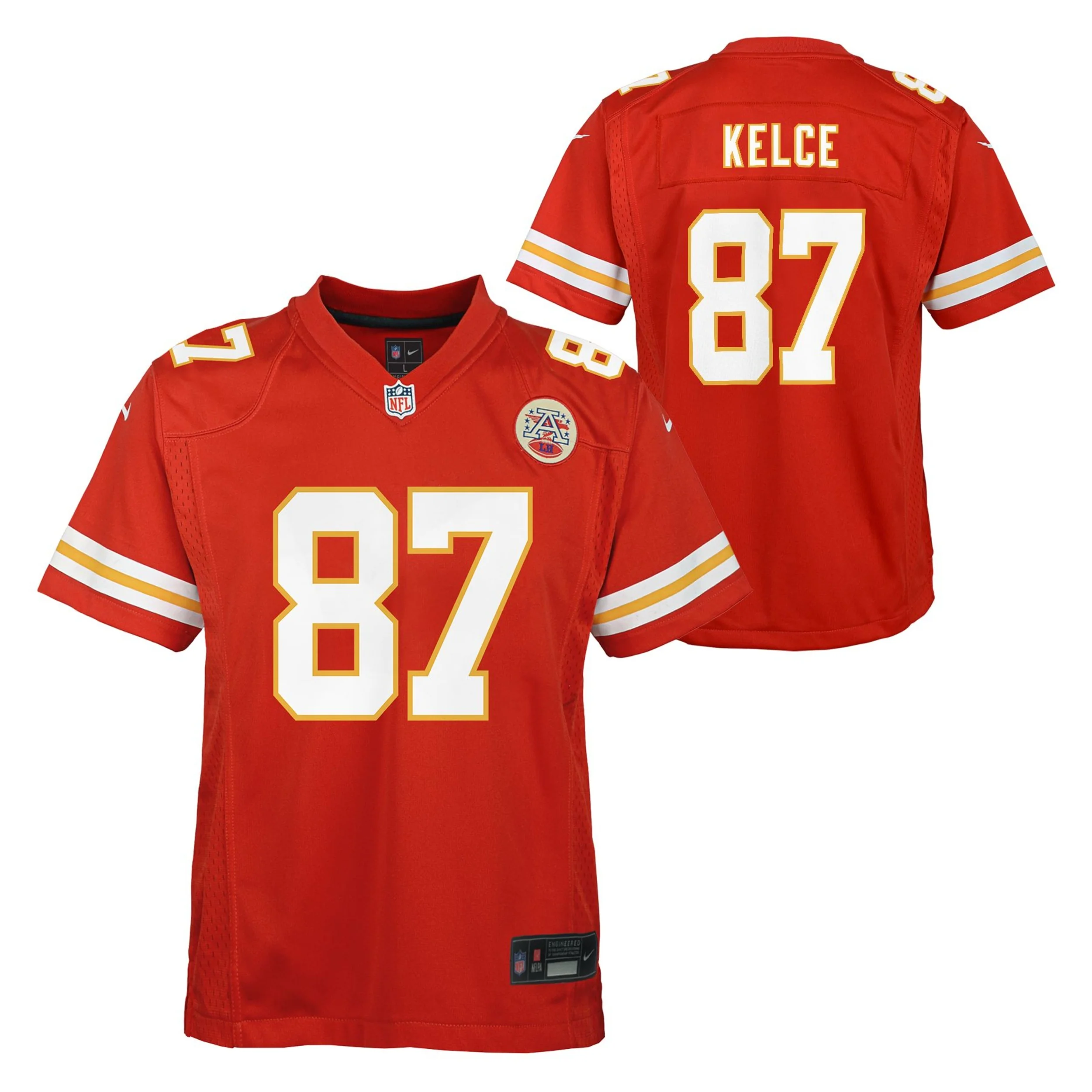 Toddler Travis Kelce #87 Red Kansas City Chiefs Nike - Game Jersey
