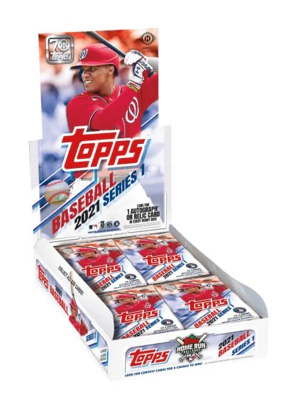 Topps Baseball Jumbo 2021 Series 1 Hobby - 46 Cards Per Pack