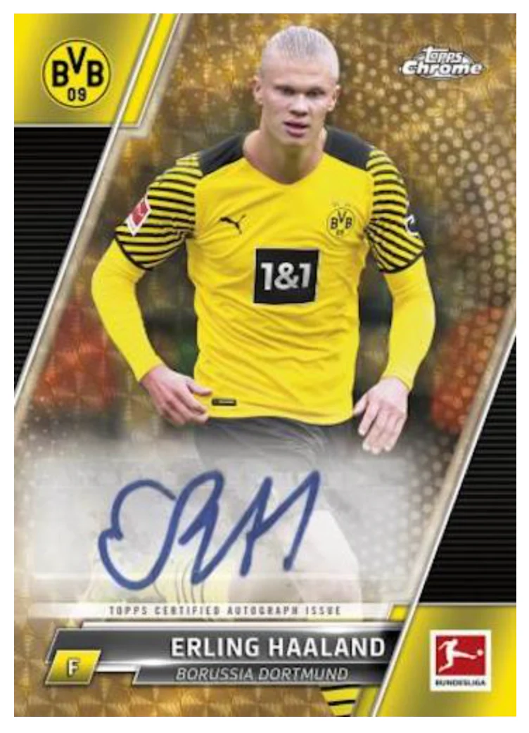 Topps Chrome Bundesliga Soccer 2021/22 Hobby Box - Image 4