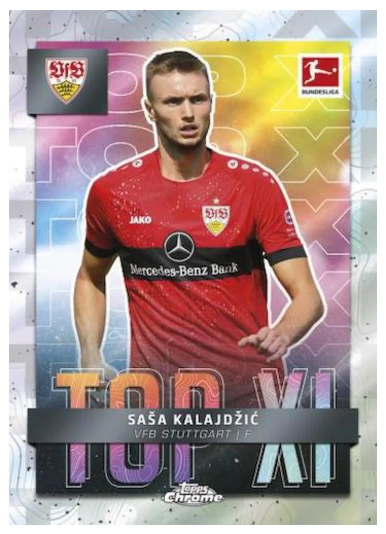 Topps Chrome Bundesliga Soccer 2021/22 Hobby Box - Image 5