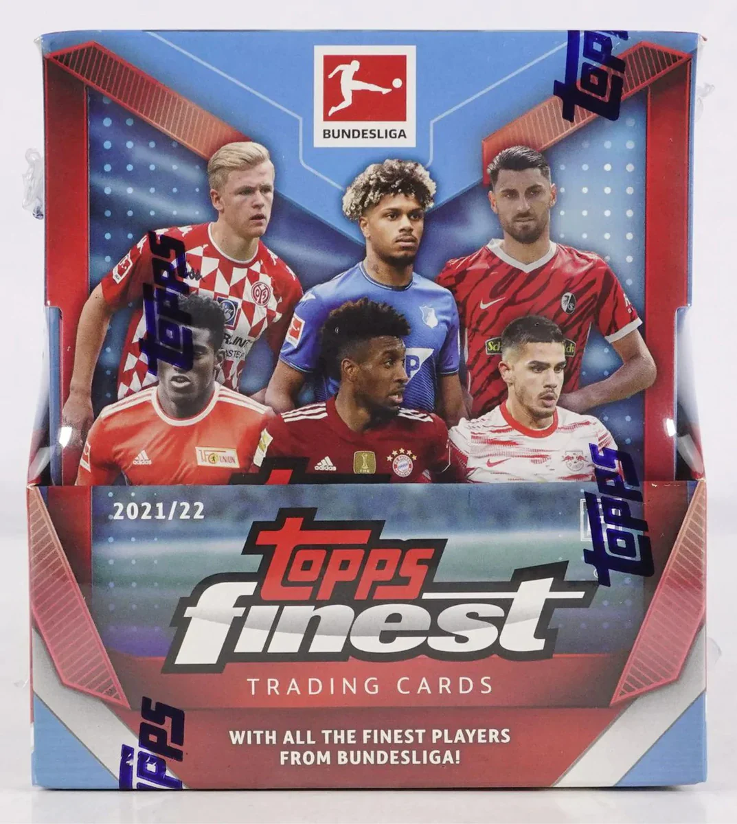 Topps Finest Bundesliga Soccer 2021/22 Hobby Mini Box - 6 Packs / 5 Cards Per Pack
