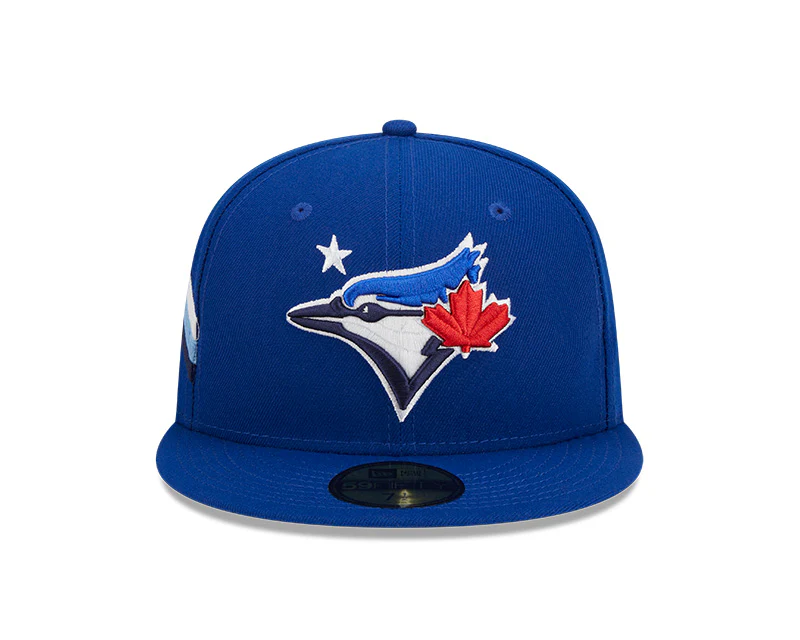 Toronto Blue Jays Authentic Collection All Star Game 2023 With Patch New Era 59FIFTY Fitted Hat - Royal - Image 2
