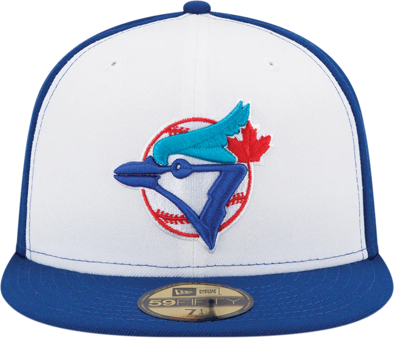 Toronto Blue Jays 1977 Alt2 Vintage Logo New Era 59fifty Fitted Hat - Image 3