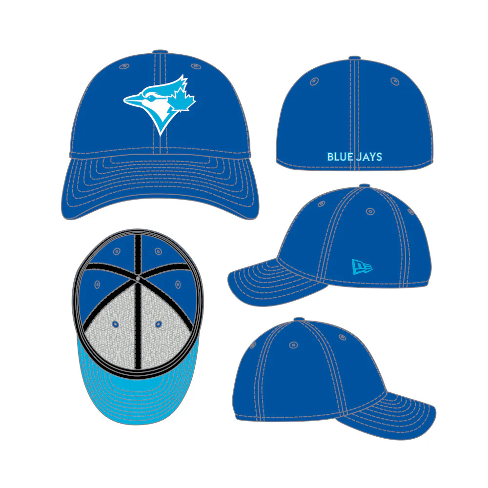 Toronto Blue Jays Father’s Day New Era 2024 - 39THIRTY Flex Hat - Image 3