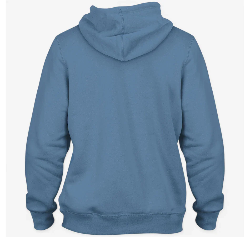 Toronto Blue Jays MLB Express Twill 50th Season Anniversary Logo Hoodie - Light Blue - Image 2