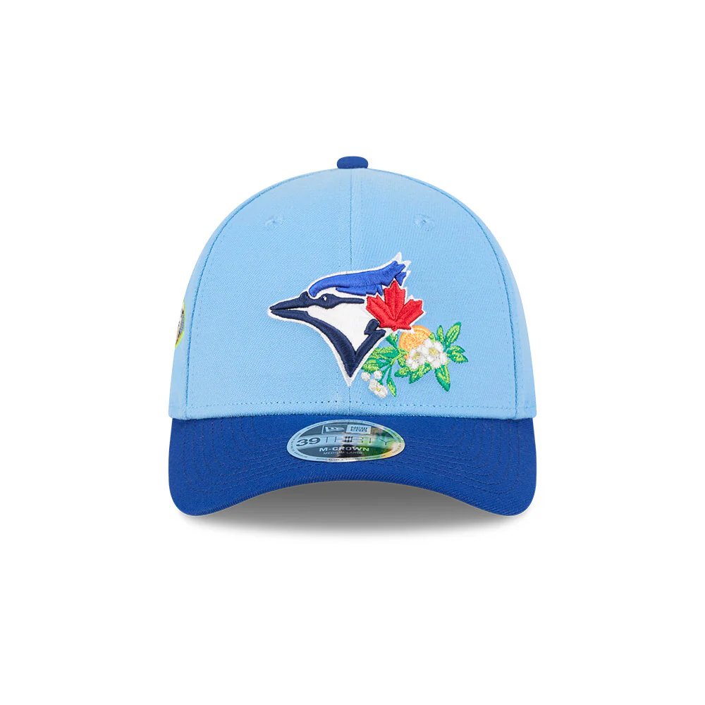 Toronto Blue Jays New Era 2026 Spring Training 39THIRTY M-Crown Flex Hat with Patch - Powder Blue/Royal