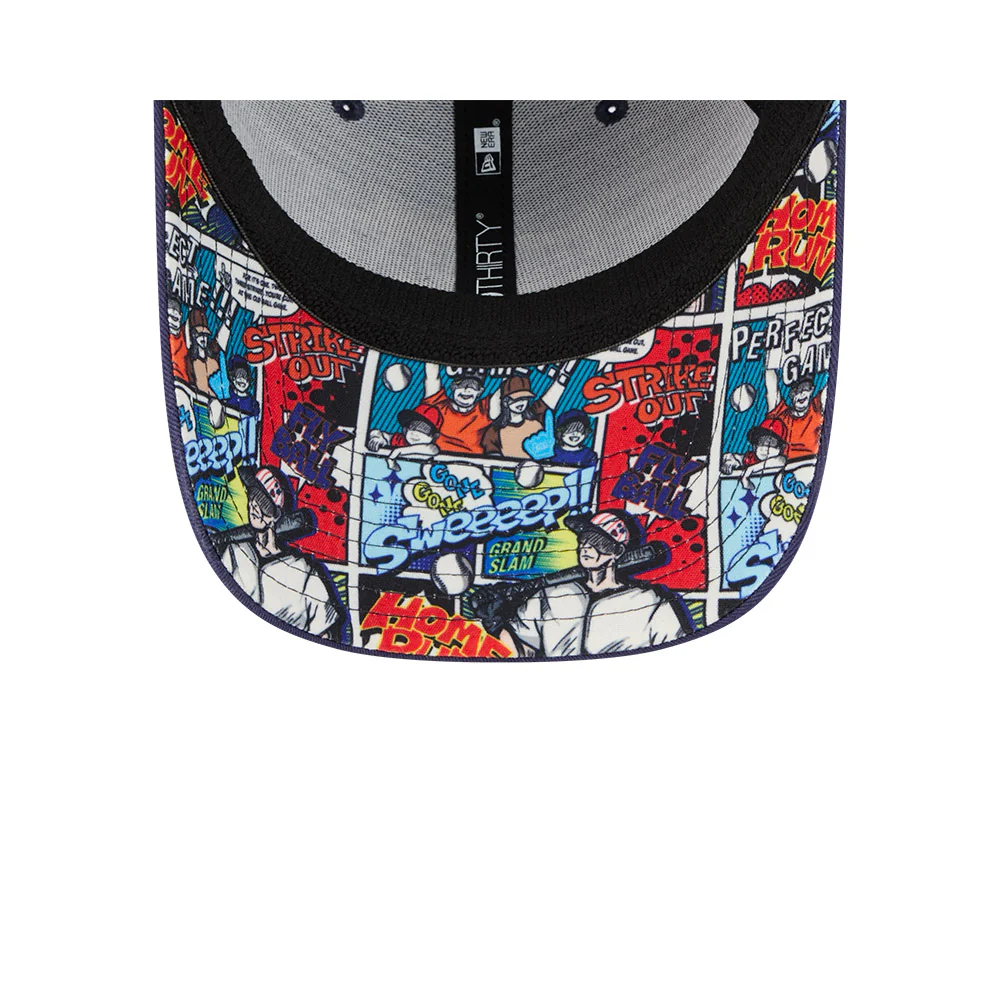 Toronto Blue Jays 2025 Player Weekend New Era - 39THIRTY Flex Hat - Blue - Image 7