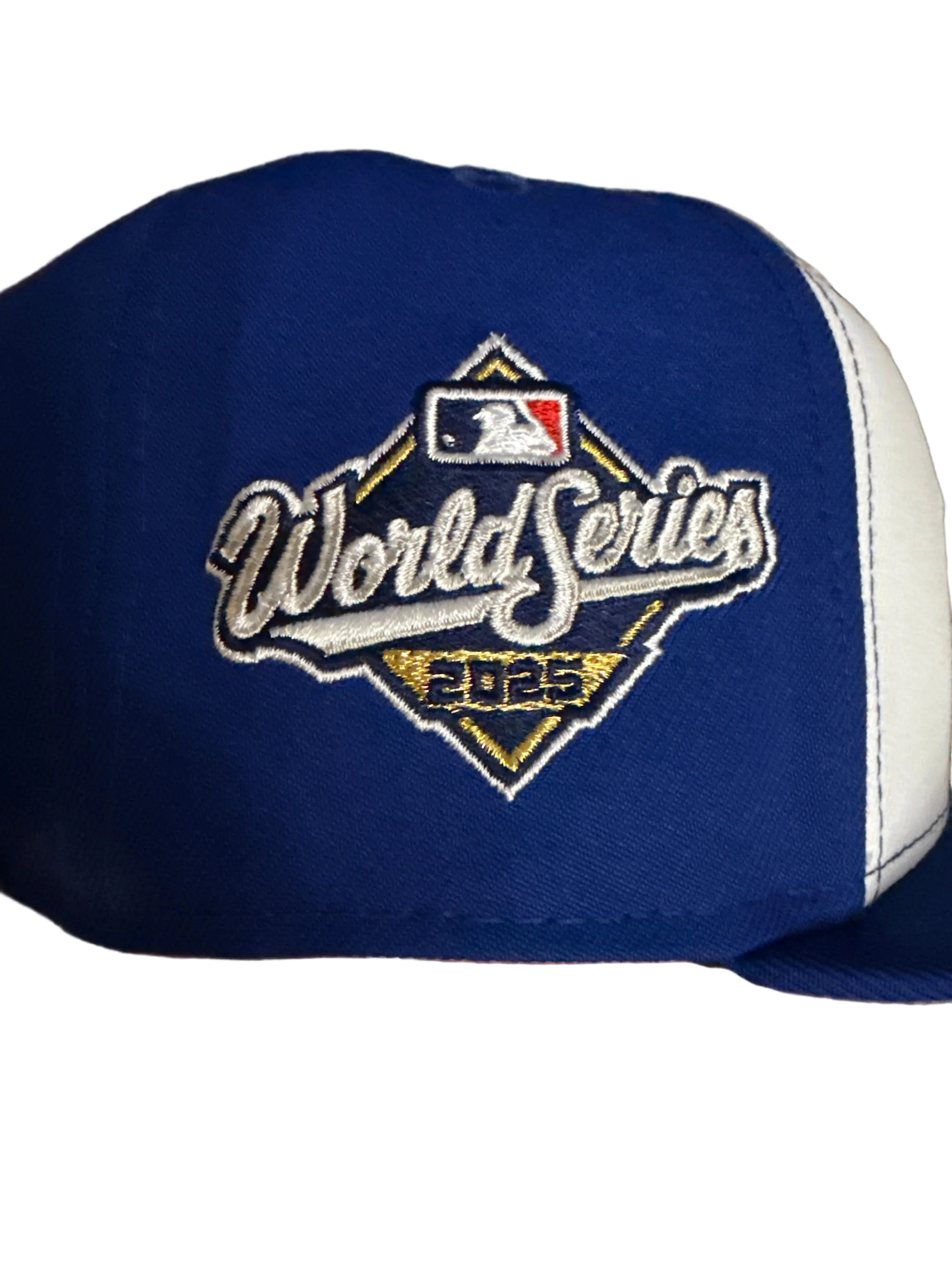 Toronto Blue Jays New Era White Front Alternate 3 - 2025 World Series 59FIFTY Fitted Hat with Embroidered WS - Image 6