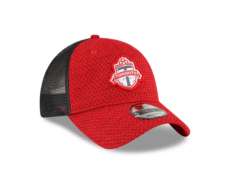 Toronto FC MLS New Era Red Kick Off 9TWENTY Trucker - Snapback Hat - Image 3