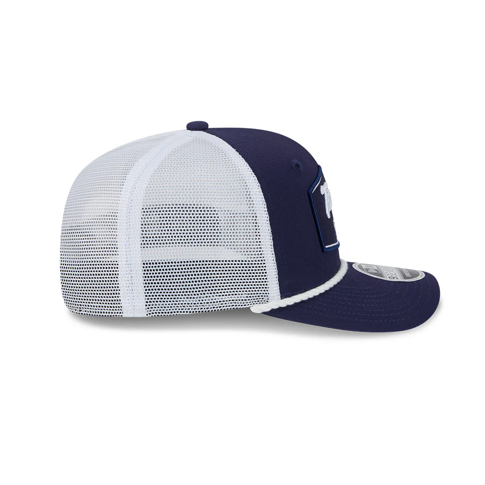 Toronto Maple Leafs New Era 9Seventy Mesh Snapback Adjustable Hat - Navy/White - Image 2