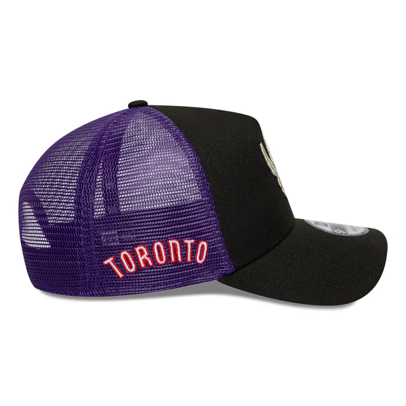 Toronto Raptors Claw New Era 2024/25 Classic Edition 9FORTY Trucker Adjustable Hat - Image 6