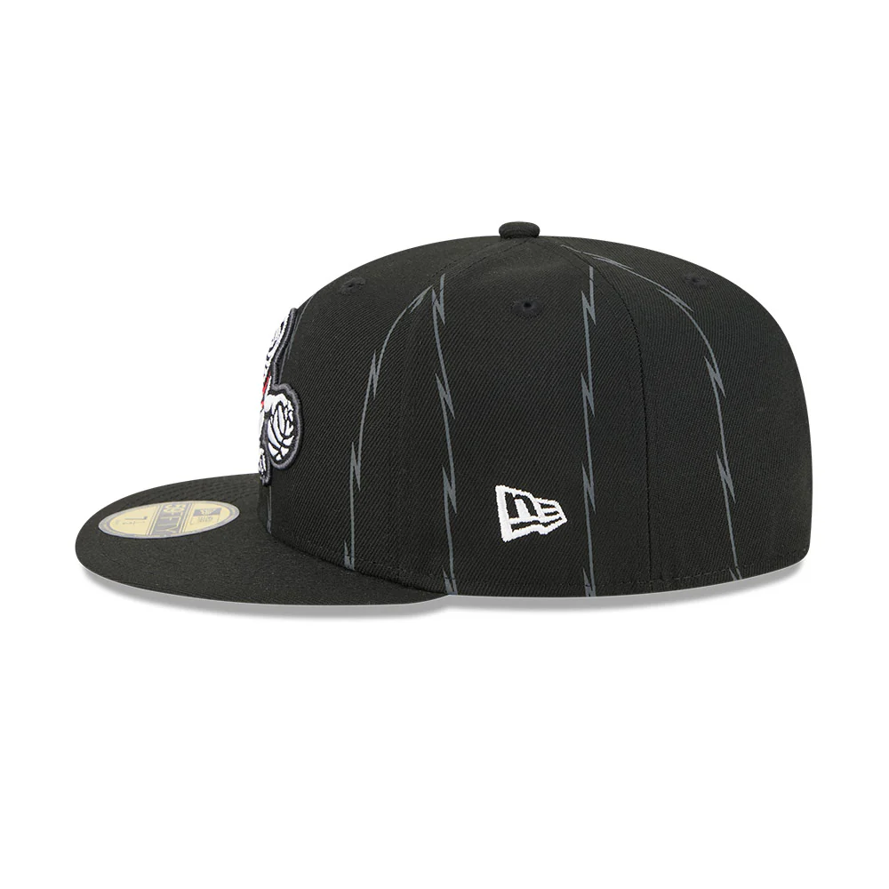 Toronto Raptors New Era 2025 City Edition 59SFIFTY Fitted Hat - Image 3
