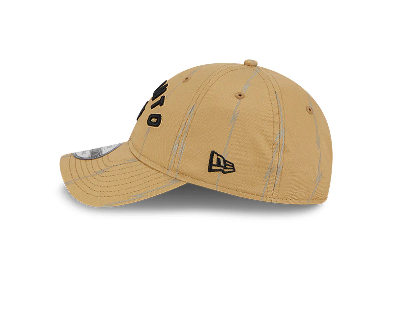 Toronto Raptors New Era 23/24 City Edition 9TWENTY Adjustable Hat - Tan - Image 4