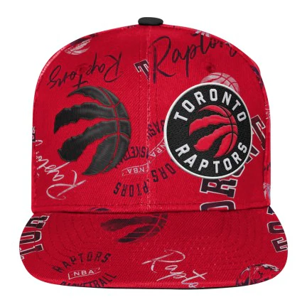 Youth Toronto Raptors NBA Street Hoop Adjustable Cap - Image 2