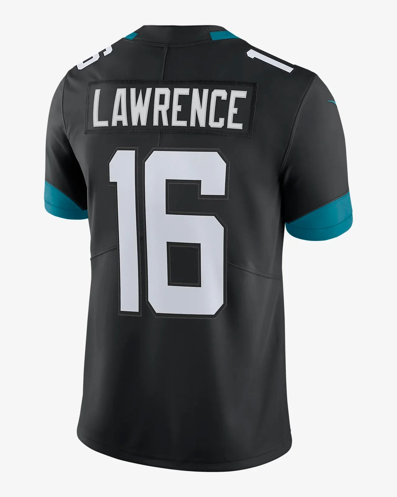 Trevor Lawrence Jacksonville Jaguars Black Alternate Nike Vapor F.U.S.E Limited Jersey - Image 2