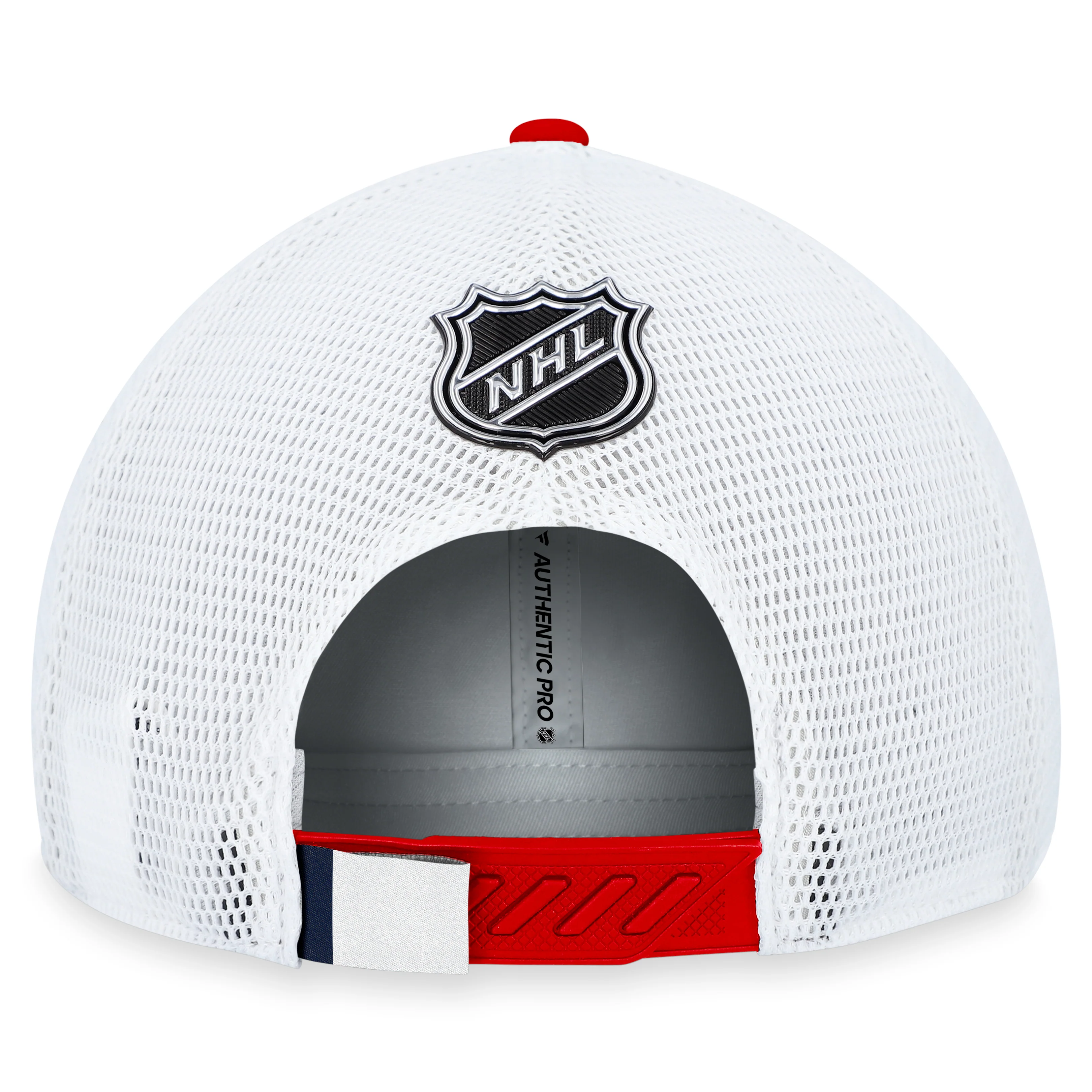 Washington Capitals Fanatics Branded Blue 2023 NHL Draft On Stage Trucker Adjustable Hat - Image 3