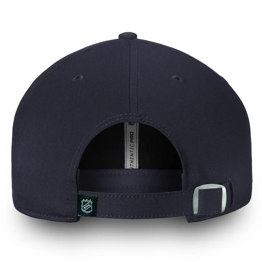 Winnipeg Jets Fanatics Authentic Pro Rinkside Fundamental Adjustable Hat - Navy - Image 4