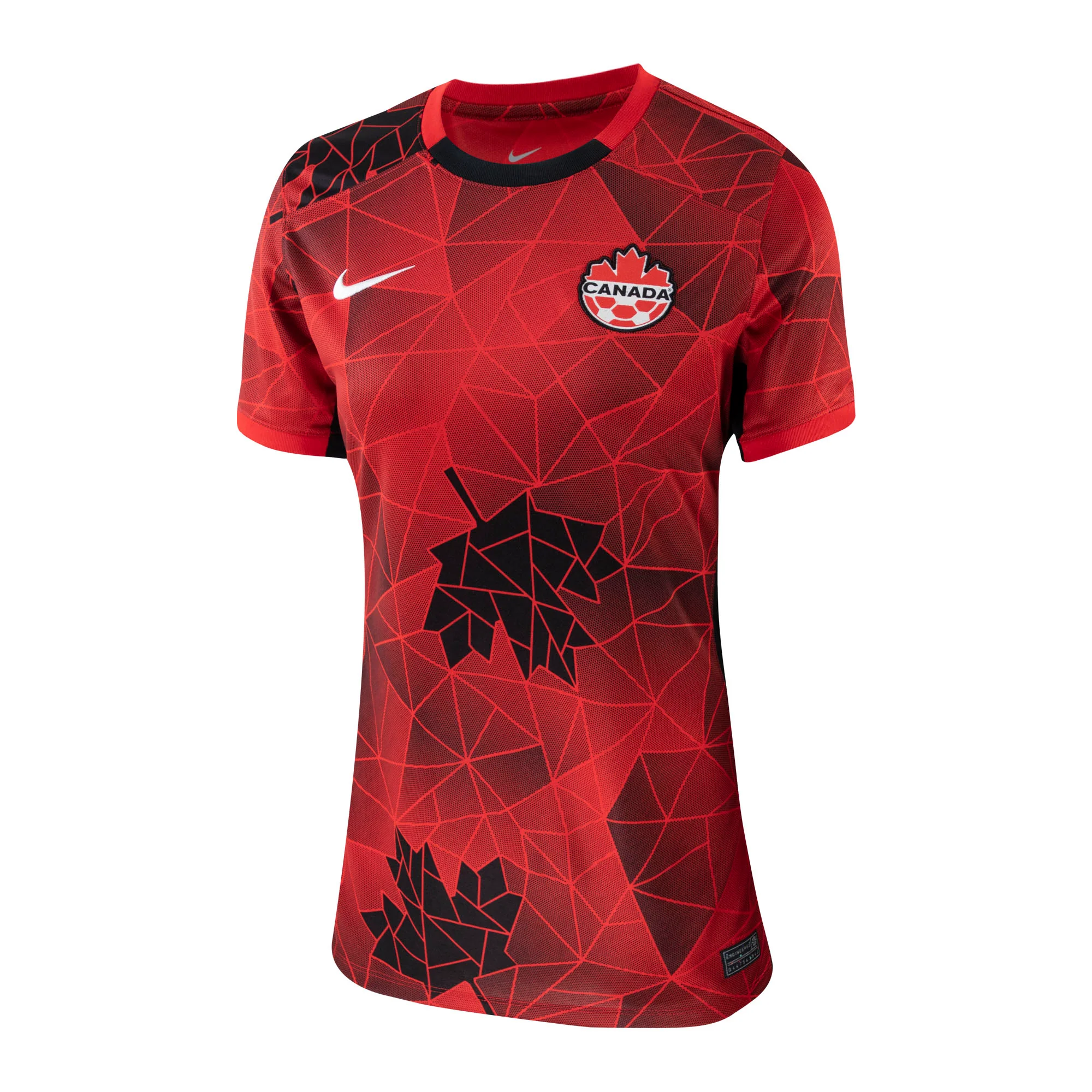 Women's Canada National Team 2023/24 Nike Home Replica Jersey - Red - Image 3