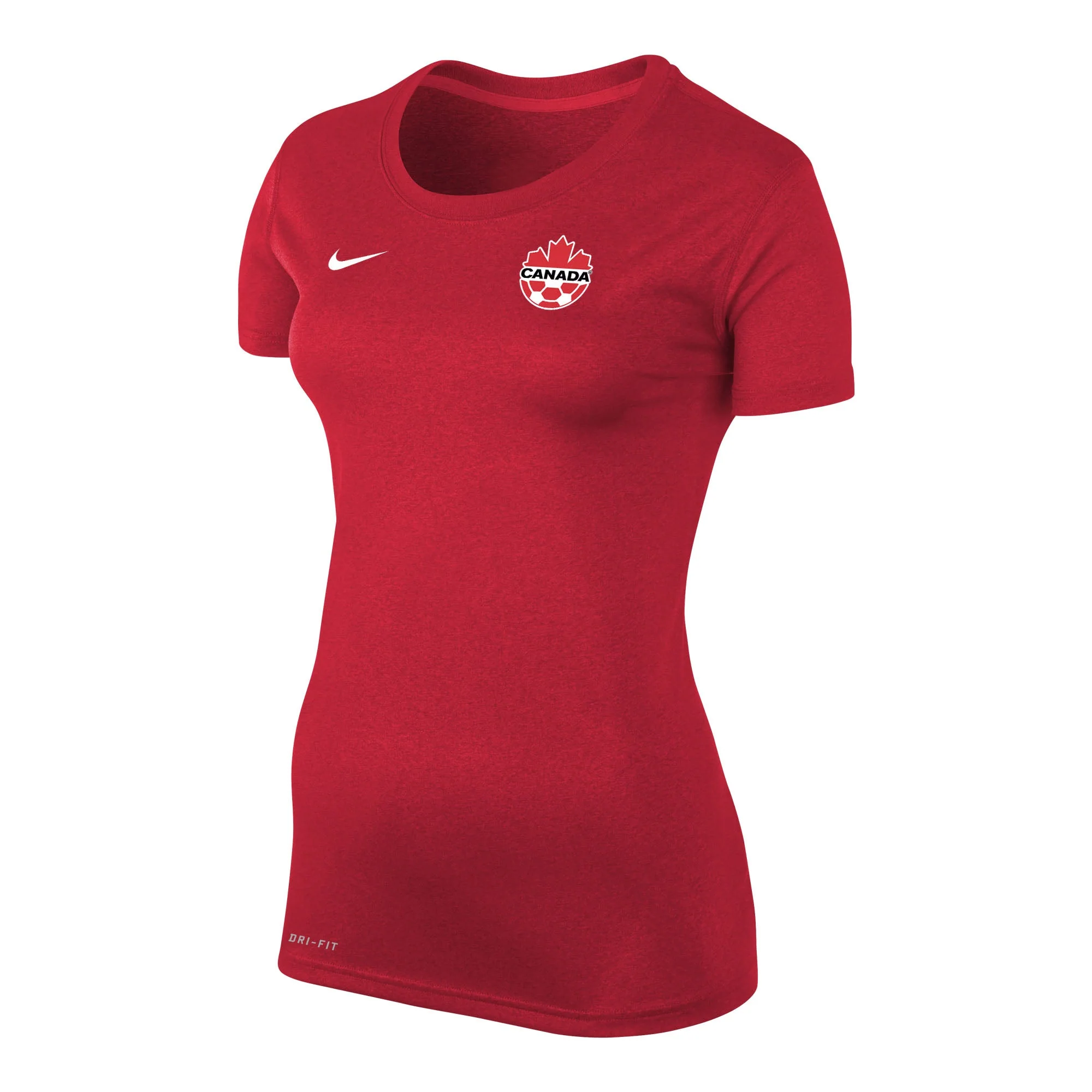 Women's Christine Sinclair #12 Canada National Team Nike Name & Number Dri-Fit T-Shirt - Red