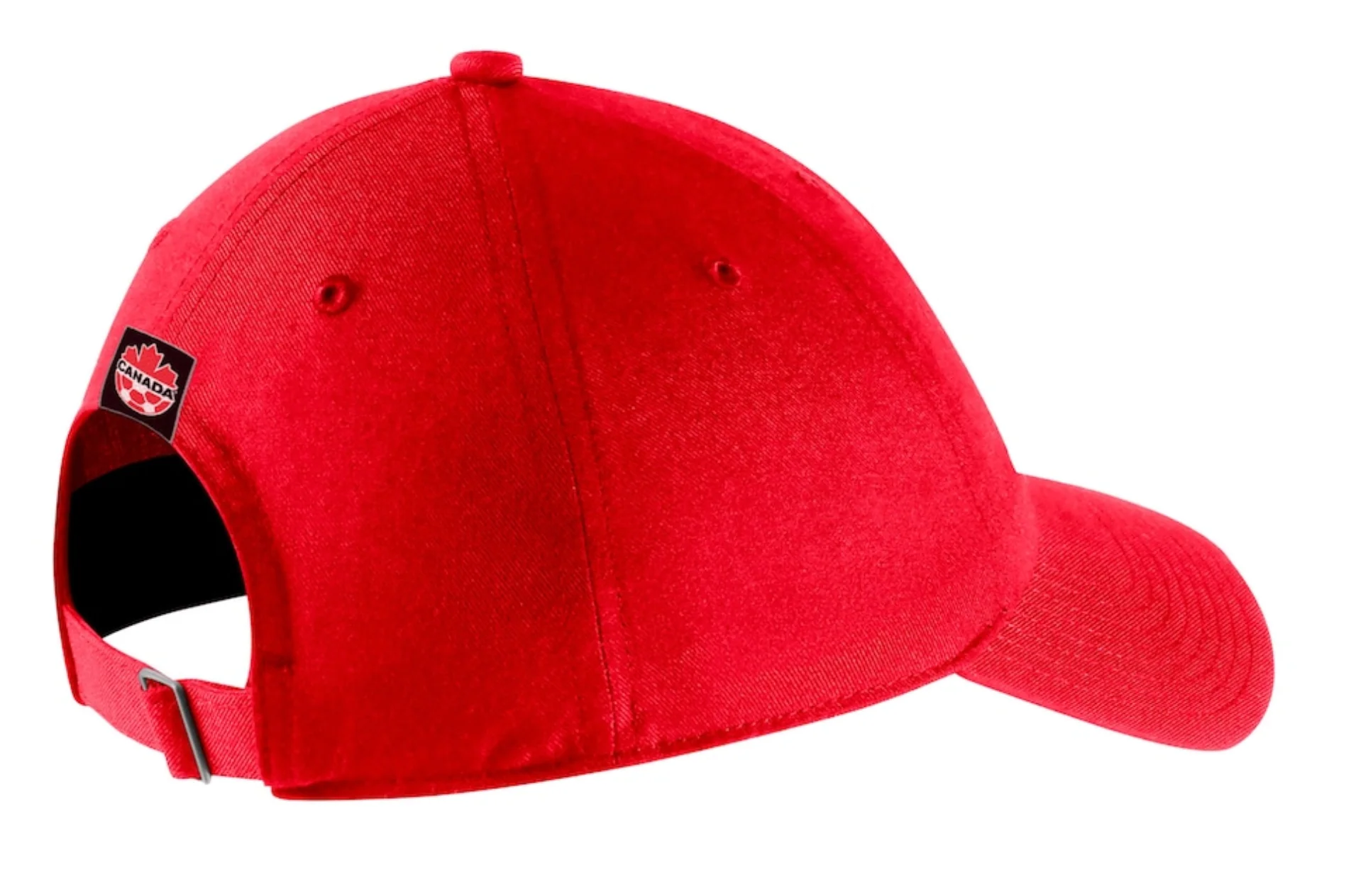 Women's Nike Red Canada Soccer Campus Adjustable Hat - Image 2
