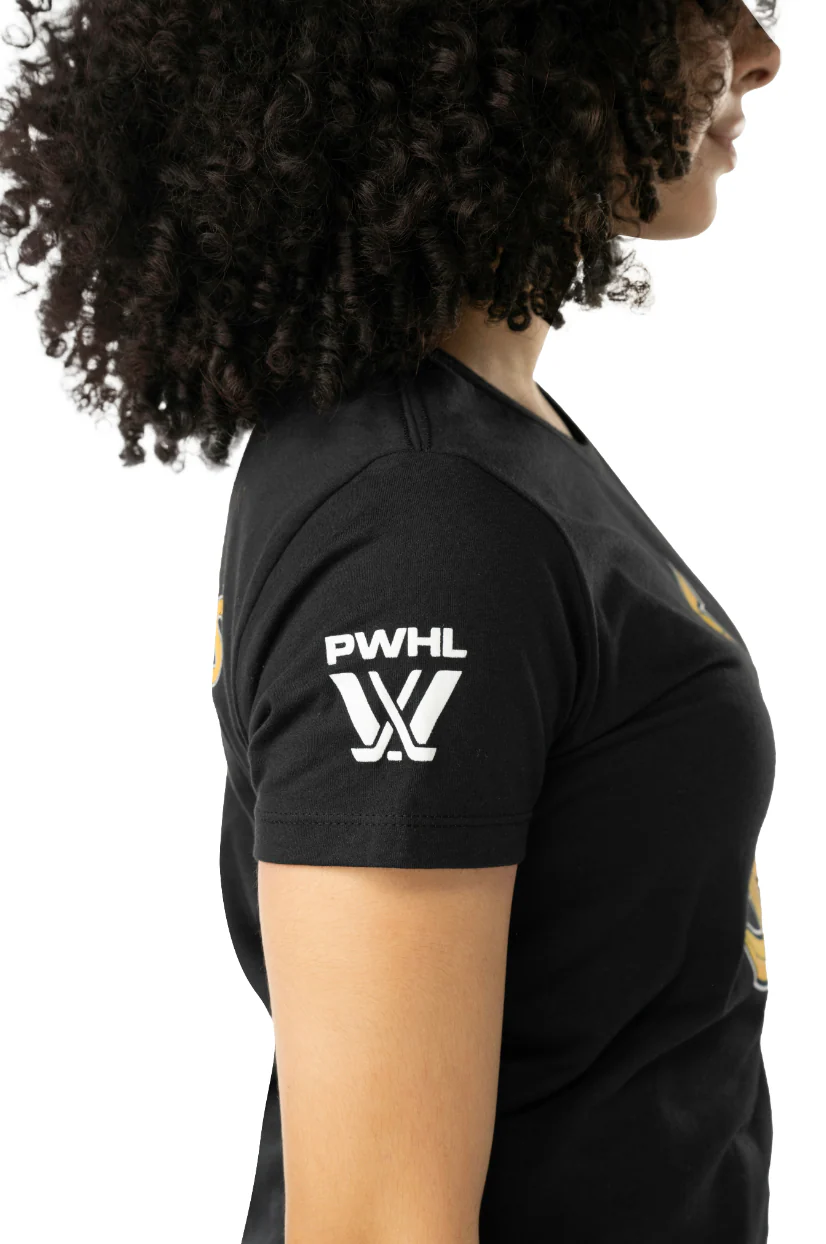 Women's PWHL Toronto Sceptres T-Shirt - Black - Image 3