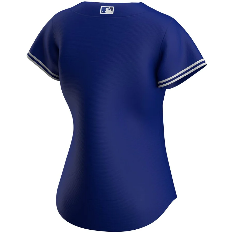 Womens Toronto Blue Jays Blank Nike Limited Team Jersey - Rush Blue - Image 3
