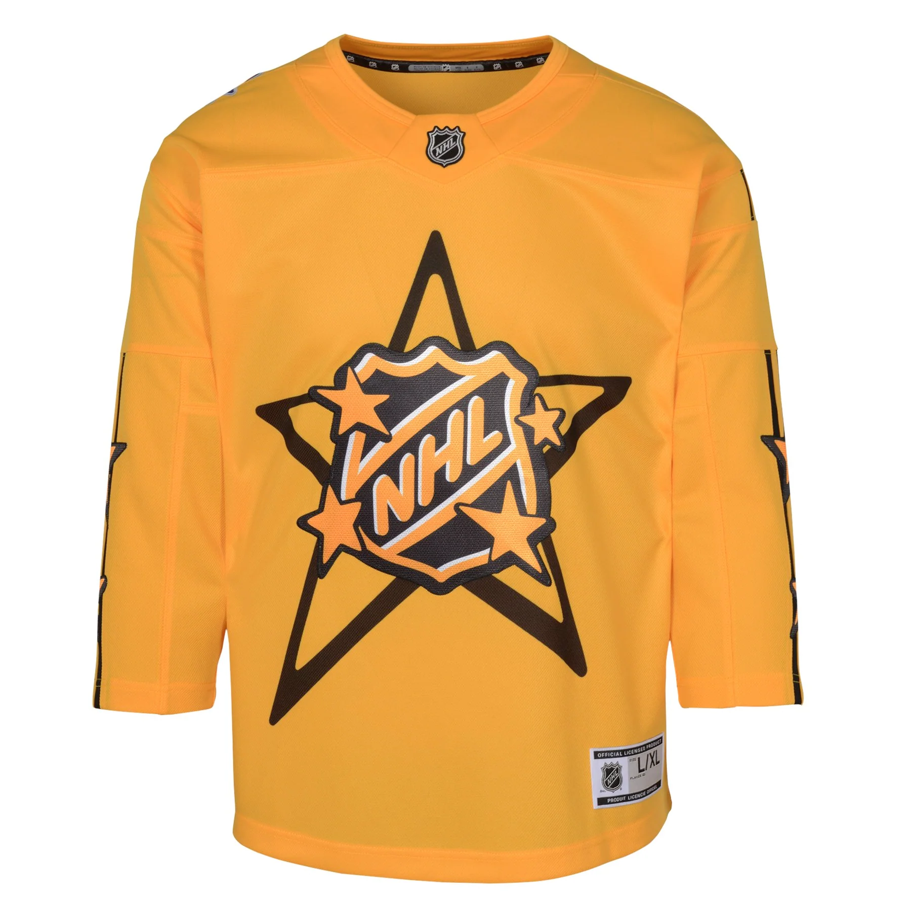 Youth 2024 NHL All-Star Central Yellow Replica Jersey - Image 2