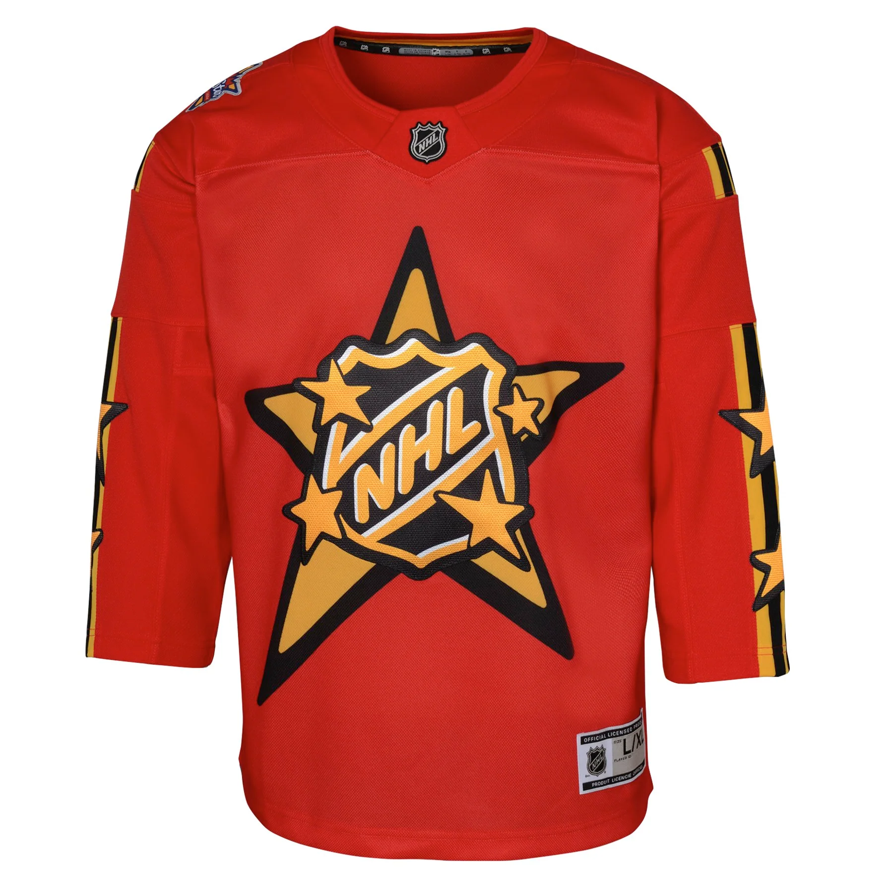 Youth 2024 NHL All-Star Pacific Red Replica Jersey - Image 2