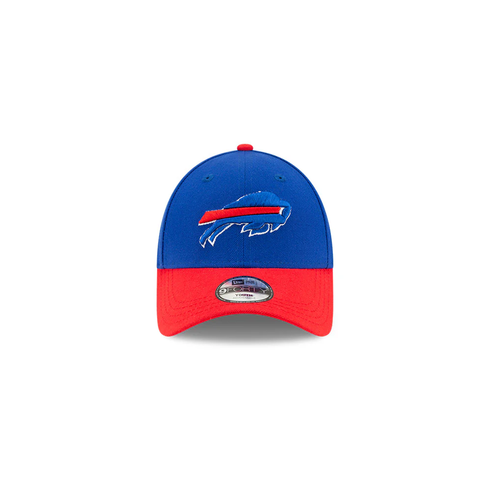 Youth Buffalo Bills 9Forty New Era Adjustable Hat - Royal Blue / Red - Image 5
