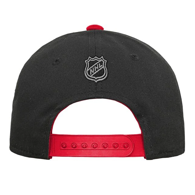 Youth Ottawa Senators Precurved Adjustable Hat - Black - Image 4
