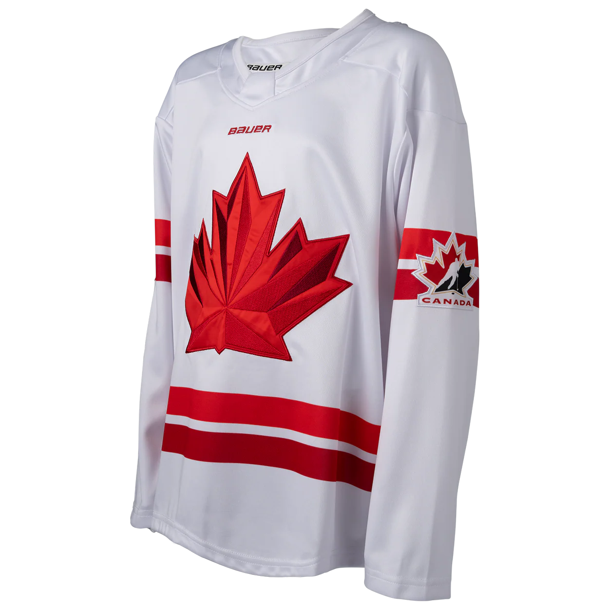 Youth Team Canada 2026 Olympics Bauer Replica Jersey - White