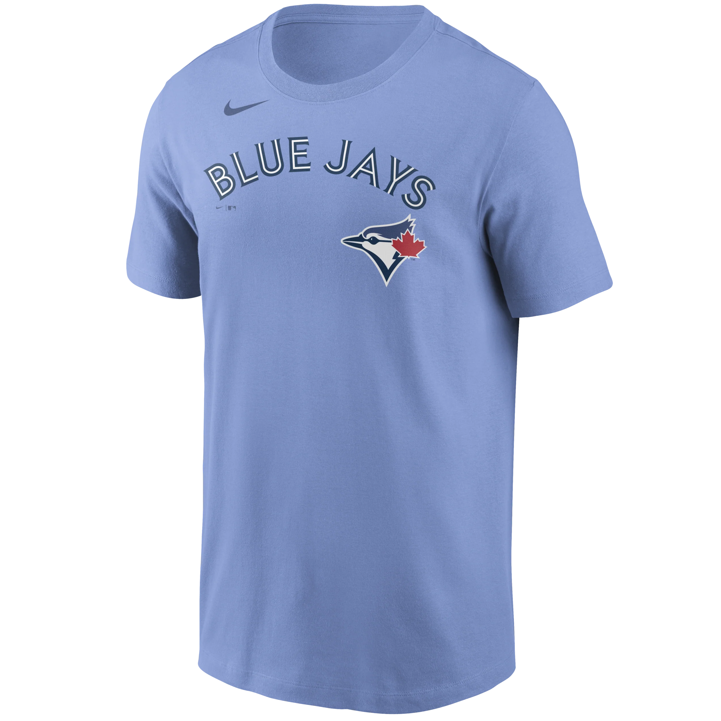 Youth Toronto Blue Jays Bo Bichette #11 Nike Powder Blue Horizon Name and Number T-Shirt - Image 2