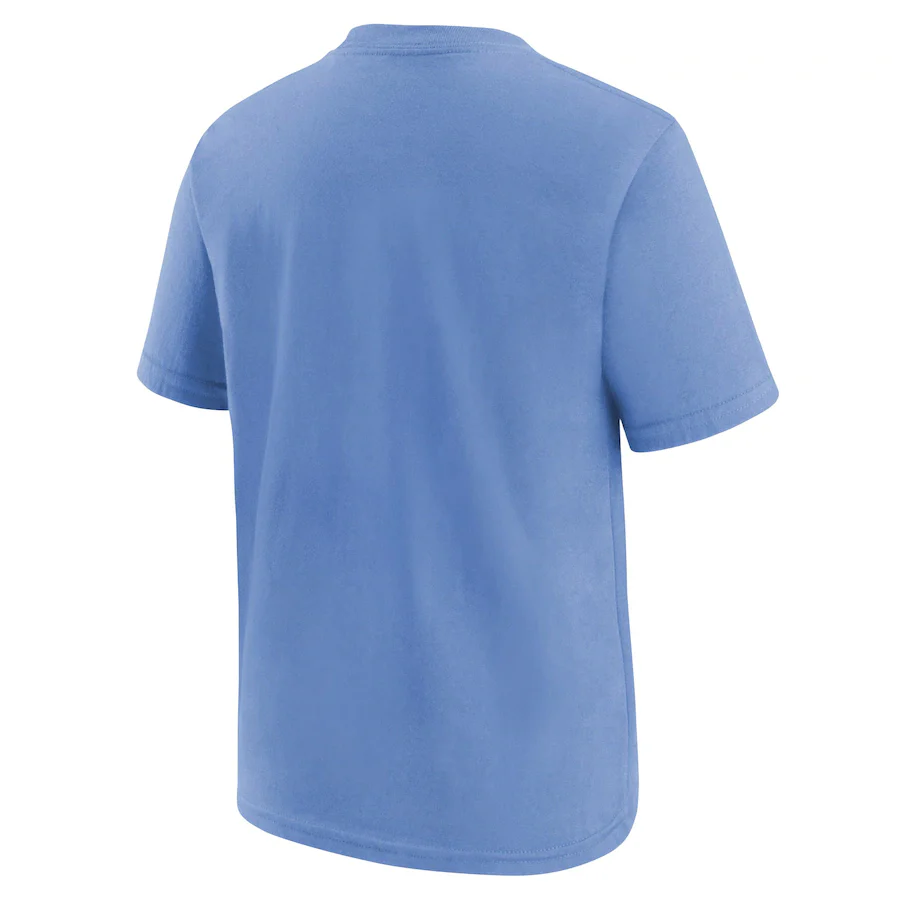 Youth Toronto Blue Jays Nike Local Area Code Powder Blue T-Shirt - Image 3