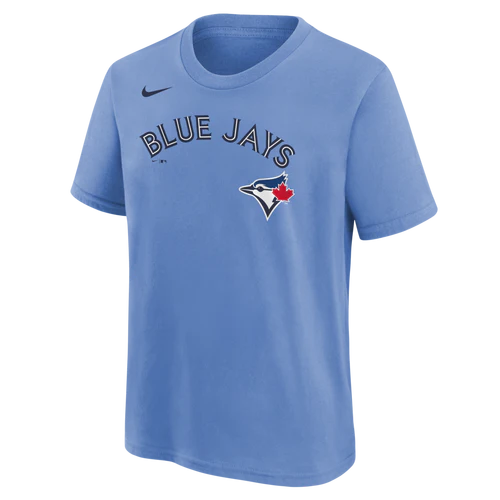 Youth Toronto Blue Jays Ernie Clement #22 T-Shirt  - Cobalt Blue - Image 2